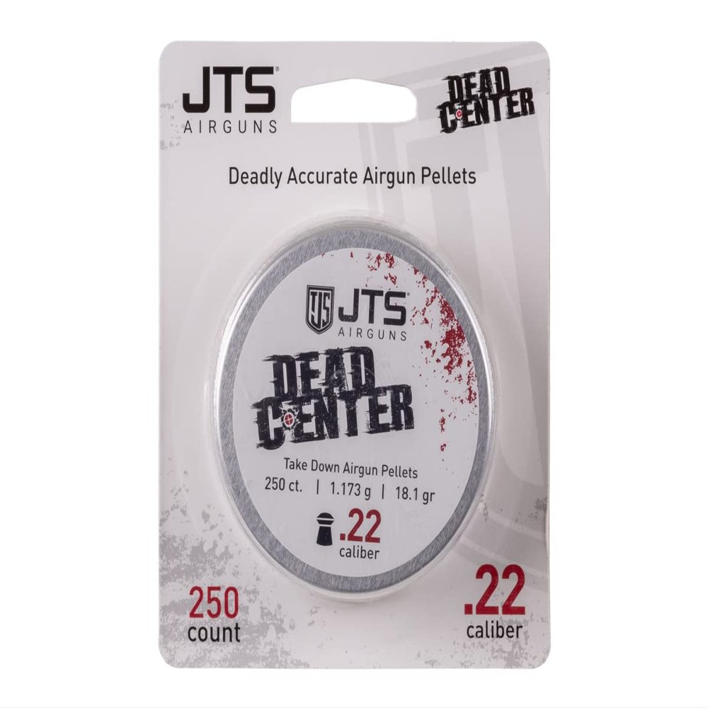 JTS Airguns Dead Center Precision Domed pellets (.22 Caliber)