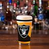 Rico Industries NFL Football Las Vegas Raiders 16 oz Pint Glasses with Digitally Printed Logo, Practical Set of 2 Classic Drinking Glasses, Dishwasher Safe view 3