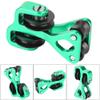Fydun Aluminium Alloy, Bow Cable Slide String Splitter Compound Cable Slide Roller Glide Red (Green) view 1