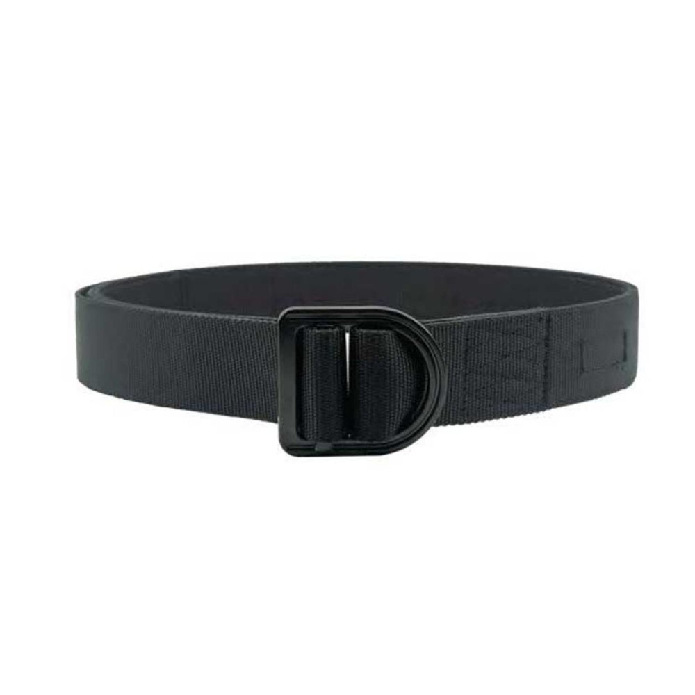 Hero's Pride Tactical Duty Belt 1.75", Law Enforcement Standard Issue, High-Grade Nylon Webbing, Belt Size 46", Black