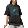 Hybrid Sports NFL - Philadelphia Eagles - Football Arch - Men's & Women's Short Sleeve T-Shirt - Size 2 X-Large, Philadelphia Eagles - Black, XX-Large view 2