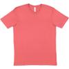 LAT Mens Fine Jersey Short Sleeve Tee (6901), Passion Fruit, Medium view 1