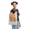 Cool Retro Disc Golf Frolf Players Pride Men Women Canvas Tote Bag Natural/One size view 2