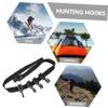 BESPORTBLE 1set Tree Stand Strap Hooks for Outdoor Use Hanging Hooks for Hunting Gear Strap for Organizing Equipment Trees view 4