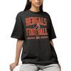 Hybrid Sports NFL - Cincinnati Bengals - Football Arch - Men's and Women's Short Sleeve T-Shirt - Size Small Cincinnati Bengals - Black view 2