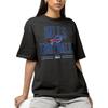 Hybrid Sports NFL Football Arch - Men's and Women's Short Sleeve T-Shirt - Size 3 X-Large Buffalo Bills - Black view 2