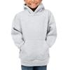 Pro Club Youth Fleece Pullover Hoodie, Heather Gray, Small view 1