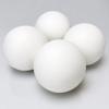 Durable Polo Ball 3" Diameter and 4.23 Ounces for Professional & Recreational Polo - Impact Resistant, Smooth Finish (Plastic) (White) (4 Pack) Made in USA view 2