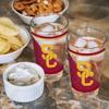 Rico Industries NCAA Southern California Trojans - USC 16 oz Pint Glasses with Digitally Printed Logo, Practical Set of 2 Classic Drinking Glasses, for Fans view 4