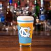 Rico Industries NCAA North Carolina Tar Heels 16 oz Pint Glasses with Digitally Printed Logo, Practical Set of 2 Classic Drinking Glasses, for Fans view 3