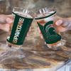Rico Industries NCAA Michigan State Spartans 16 oz Pint Glasses with Digitally Printed Logo, Practical Set of 2 Classic Drinking Glasses view 2