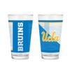 Rico Industries NCAA UCLA Bruins 16 oz Pint Glasses with Digitally Printed Logo, Practical Set of 2 Classic Drinking Glasses view 1