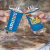 Rico Industries NCAA UCLA Bruins 16 oz Pint Glasses with Digitally Printed Logo, Practical Set of 2 Classic Drinking Glasses view 2