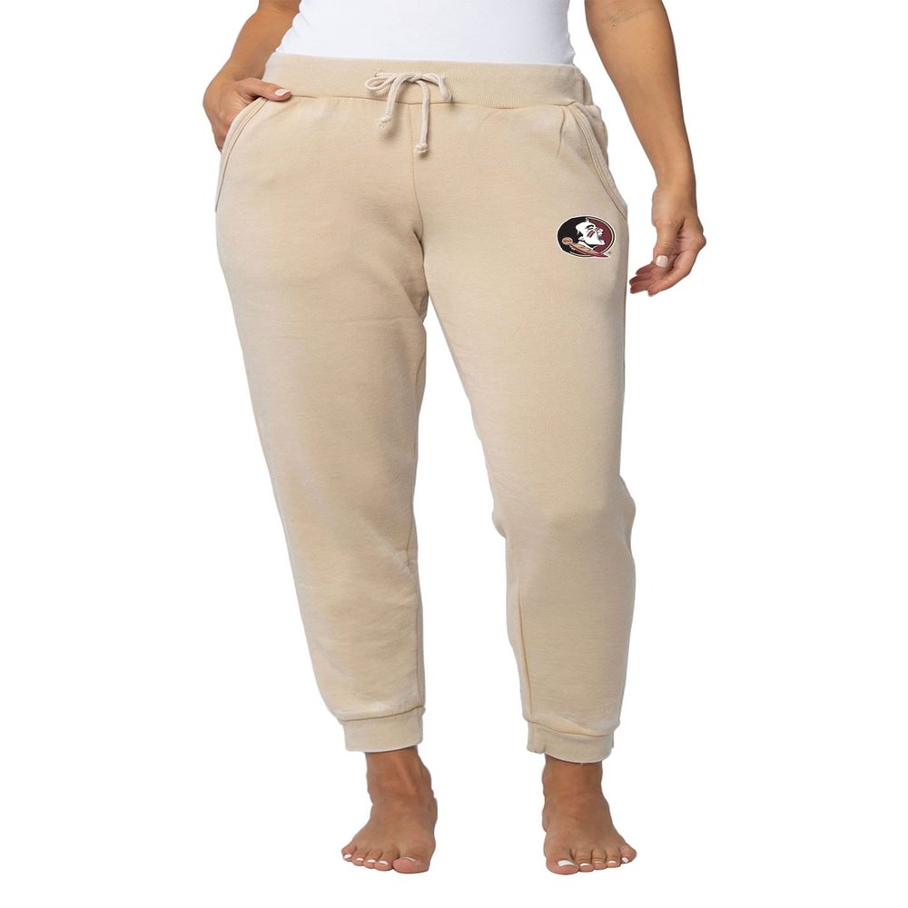 Chicka-d Women's Standard Campus Sweatpants, Oatmeal