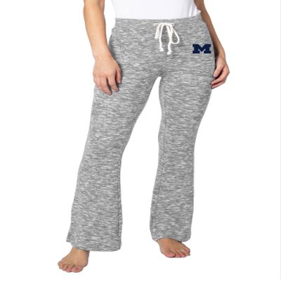 Chicka-d Women's Standard Comfy Flare Pants, Heather Grey, Medium-Large