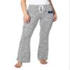 Chicka-d Women's Standard Comfy Flare Pants, Heather Grey, Medium-Large view 1