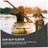 NOLITOY 1 Pair Paddle Rod Cover Paddle Rod Protective Cover Canoe Paddle Handle Protector Oar Rod Cover Canoe Paddle Rod Sponge Cover Kayak Accessories Kayak Paddle Protector view 4