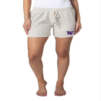 Chicka-d Women's Standard SweatShorts, Ash Grey