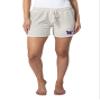 Chicka-d Women's Standard SweatShorts, Ash Grey view 1
