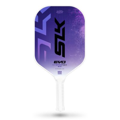 Selkirk Sport SLK Evo Hybrid XL Pickleball Paddle by Selkirk Sport | C7-Flex Hybrid Fiberglass Pickleball Paddle Face with Spinflex Surface and Rev-Hybrid Polymer Core | Hybrid Purple XL