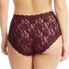 hanky panky Signature Lace High Rise Boyshort (481292),XS,Dried Cherry view 2