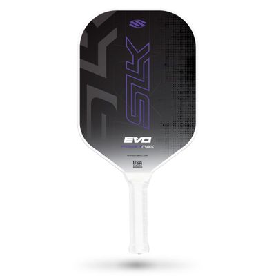 Selkirk Sport SLK Evo Power MAX Pickleball Paddle by Selkirk Sport | G9 Power Carbon Fiber Pickleball Paddle with SpinFlex Surface and Rev-Hybrid Polymer Core | Power Purple Max