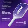 Selkirk Sport SLK Evo Control XL Pickleball Paddle | G8 Power Carbon Fiber Pickleball Paddle Face with Spinflex Surface and Rev-Control Polymer Core | Designed in The USA | Purple view 4