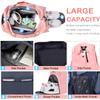 Dec-Mec Gym Bag for Women and Men with Shoes Compartment, Small Duffel Bag for Sports,Travel, Carry On Weekender Overnight Bag for Plane Gym Tote Bags Swimming Yoga Hospital Holdalls view 2