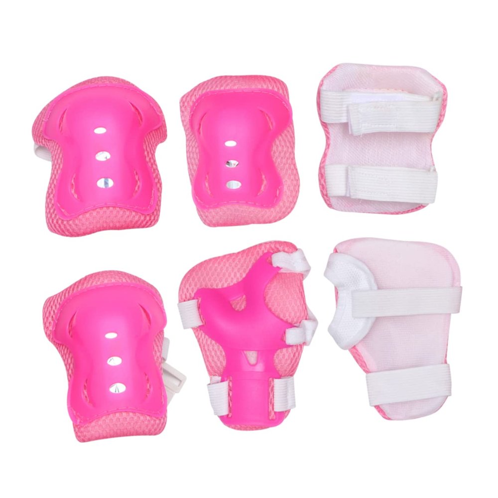BESPORTBLE 1 Set 6pcs Knee Brace for Sports Wrist Guards for Roller Skating Helmet Bike Skateboard Protectors MTB Knee Pads Scooter Knee Pad Protective Gear 6 Piece Set Elbow Pads Wristband