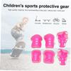 BESPORTBLE 1 Set 6pcs Knee Brace for Sports Wrist Guards for Roller Skating Helmet Bike Skateboard Protectors MTB Knee Pads Scooter Knee Pad Protective Gear 6 Piece Set Elbow Pads Wristband view 2