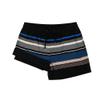 MADHERO Mens Swim Trunks with Compression Liner 2 in 1 Quick Dry Swimming Shorts Swimwear Striped Size L view 2