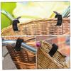 Outanaya Adjustable Bike Basket Strap Set for Kids Front Bicycle Carrier Belt Secure and Portable Cycling Accessory 2 Pairs view 4