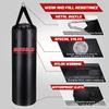 Buffalo Gear Water Punching Bag,165LB Adjustable Heavy Punching Bag Boxing Bag Kickboxing Bag for Adults Teens Training Bag for Fitness view 3