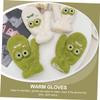 BESPORTBLE 1 Pair Frog Gloves Velvet Child Gloves Full Finger view 2