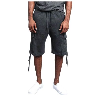 Mens Shorts, Men's Shorts Cargo Hiking Summer Shorts Loose Casual Pants Multi-Pocket Drawstring Jogging Shorts for Men Big Shorts Stretch Waist Work and Tall Relaxed Fit Stretch (3XL, Dark Gray-1)