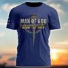 NAZENTI Personalize Shirt For Papaw - Custom Papaw Shirt With Kid Name, Customize Papaw Shirt For Men, Funny Shirt Gifts Print Sleeve, Fathers Days Shirt Birthday Christmas Papaw Men Of God view 4