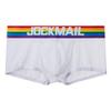 JOCKMAIL 2PCS/Pack Mens Boxer Briefs Men's Underwear Men's Breathable Boxer Briefs Mens Underwear (as1, alpha, m, regular, regular, White+Black) view 2