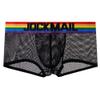 JOCKMAIL 2PCS/Pack Mens Boxer Briefs Men's Underwear Men's Breathable Boxer Briefs Mens Underwear (as1, alpha, m, regular, regular, White+Black) view 3