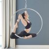 90cm/35.43in Diameter,210 Stainless Steel Professional Aerial Hoop, Fully Strength Tested & Certified,Suitable for People Who are About 5.57 Feet Tall for Fitness, Dance, Performance (90cm/35.43in) view 3