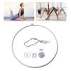 90cm/35.43in Diameter,210 Stainless Steel Professional Aerial Hoop, Fully Strength Tested & Certified,Suitable for People Who are About 5.57 Feet Tall for Fitness, Dance, Performance (90cm/35.43in) view 4