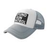 CXXYJYJ Defund Gun Control Trucker Hat Men's Women's Baseball Hats Unisex Hat Adjustable Baseball Cap Gray view 1