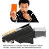 Haosie Loud Crisp Coach Whistle, Dog Whistle with Lanyard, Sports Referee Whistle for Adults Hiking Camping Training Basketball Football(Black&Gold) view 2