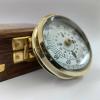 Brass Floating Dial Compass Nautical with Wood Box Gift 2 inch view 4