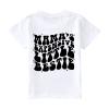 Toddler Kids Baby Girls Mama's Expensive Little Besties Short Sleeve Letter Print Shirt Mama's Baby (White, 3-4 Years) view 1