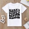 Toddler Kids Baby Girls Mama's Expensive Little Besties Short Sleeve Letter Print Shirt Mama's Baby (White, 3-4 Years) view 3