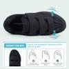 Ortho + Rest Men Diabetic Walking Shoes Swollen Feet Shoe with Adjustable Closure (12,Black) view 4