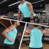 MAGCOMSEN Men's UPF 50+ Tank Top Quick Dry Summer Workout Muscle Sleeveless Shirts for Swim Beach Bodybuilding Lake Blue 2XL view 2