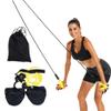 JTLB Portable Swimming Arm Strength Trainer, Bands with Sliding Handles Professional Swimming Exercise Bands with Storage Bag (Yellow) view 1