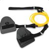 JTLB Portable Swimming Arm Strength Trainer, Bands with Sliding Handles Professional Swimming Exercise Bands with Storage Bag (Yellow) view 2
