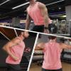 MAGCOMSEN Men's UPF 50+ Tank Top Quick Dry Summer Workout Muscle Sleeveless Shirts for Swim Beach Bodybuilding Pink XL view 2